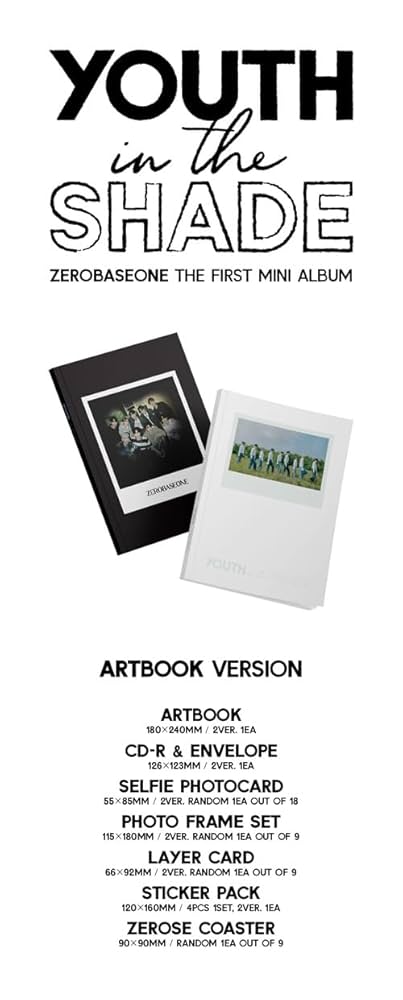 Amazon.co.jp: [SHADE Ver.] ZEROBASEONE (ZB1) - YOUTH IN THE
